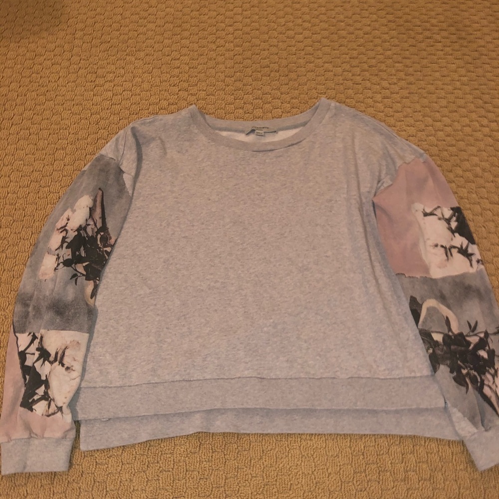 Allsaints grey long sleeve